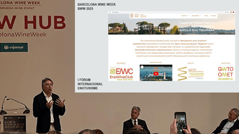 GWTO at the inaugural Fòrum Internacional d'Enoturisme — Barcelona.